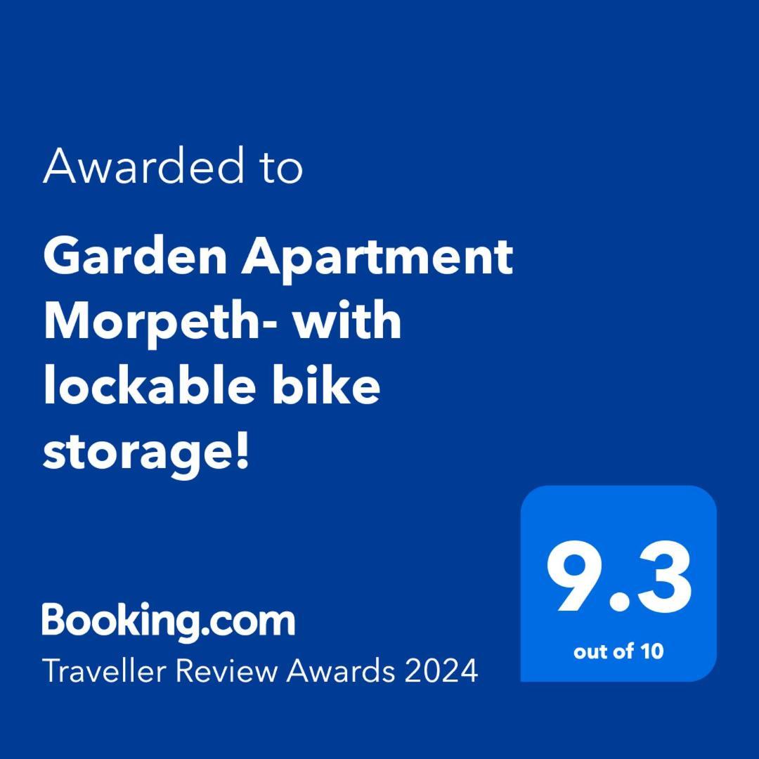 Garden Apartment Morpeth- With Lockable Bike Storage! Exterior foto